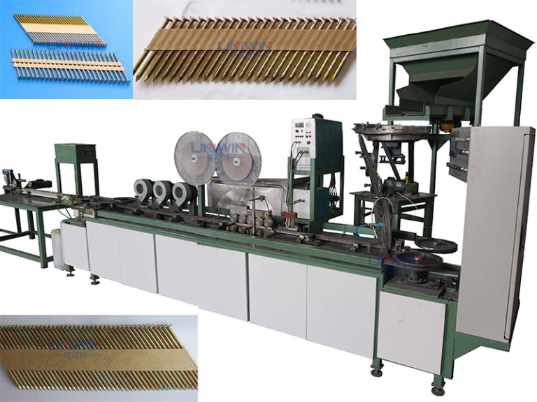 kağıt şerit çivi yapma makinesi