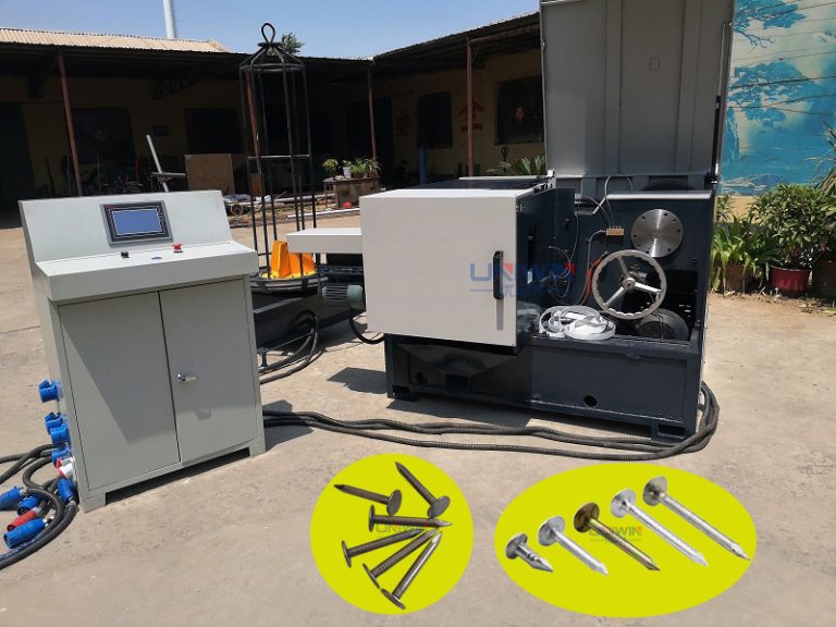 clout çivileri için yüksek hızlı çivi yapma makinesi