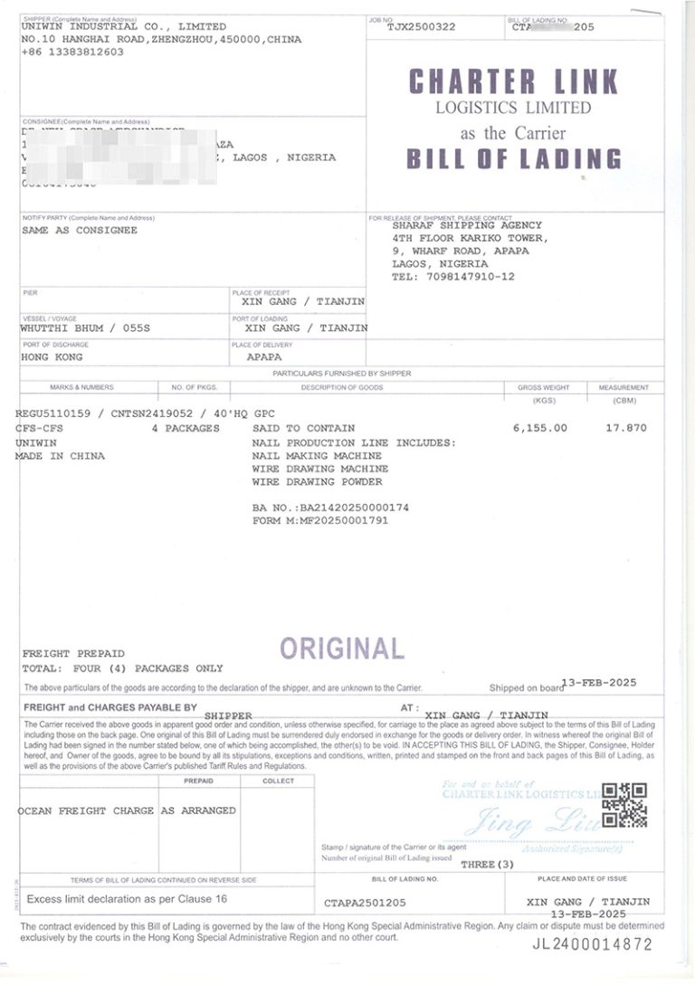 Apapa sipariş tel çekme makinesi